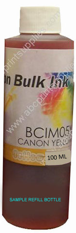 HP CN056AA, #933XL Yellow Dye Bulk Ink for Refilling Cartridges-100ml
