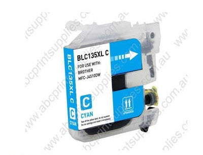 Brother LC135XLC cyan high yield inkjet cartridge compatible