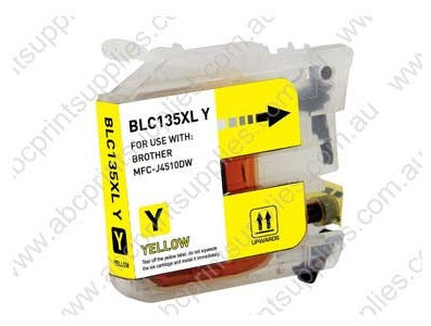 Brother LC133Y yellow inkjet cartridge compatible