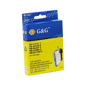 Brother LC67C compatible inkjet  printer cartridge