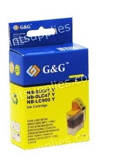 Brother LC41Y/LC47Y Yellow Ink Cartridge Compatible
