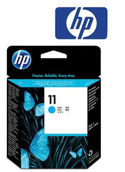 HP C4811A (HP 11) Genuine Cyan Print Head Cartridge