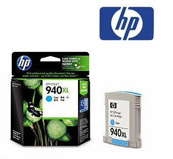 HP C4907AA (HP 940XL) Genuine  Cyan High Yield  Ink Cartridge