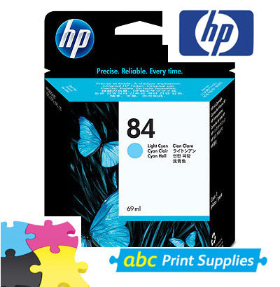 HP C5017A (HP 84) Genuine Light Cyan Ink Cartridge