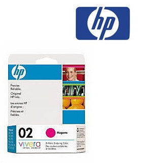 HP C8772WA (HP 02)  Genuine Magenta Ink Cartridge