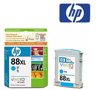 HP C9393A, HP 88XL genuine cyan  Inkjet Cartridge