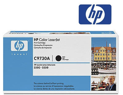 HP C9730A  Genuine Laser Toner Cartridge - 13,000 page yield 