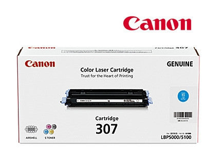 Canon Cart-307C genuine Cyan Toner Cartridge
