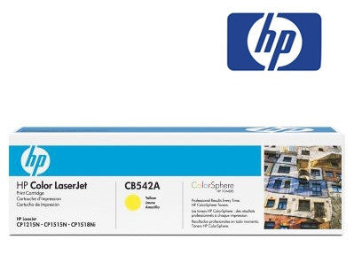 HP CB542A Genuine Yellow Toner Cartridge