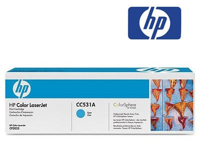 HP CC531A Genuine Cyan Toner Cartridge