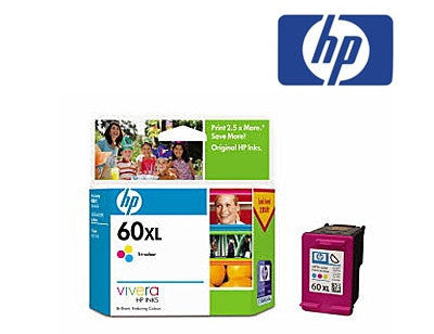 HP CC644WA (HP 60XL) Genuine High Yield Tricolour Ink Cartridge
