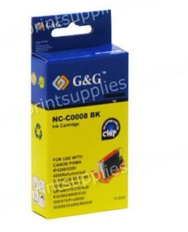 Canon CLI8BK photo black compatible printer cartridge 