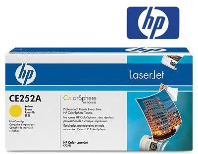 HP CE252A Genuine Yellow Toner Cartridge