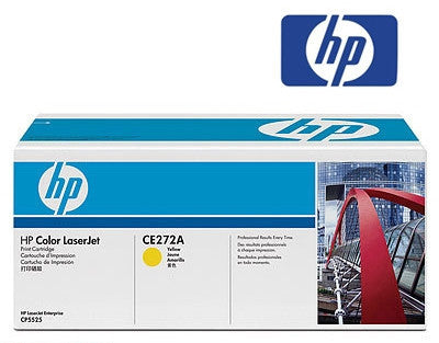 HP LaserJet CE272A Genuine Yellow Toner Cartridge