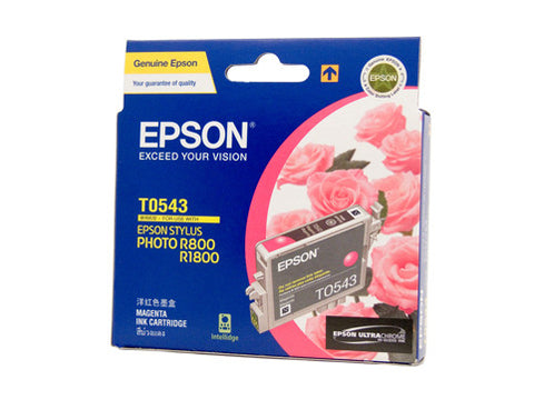 Epson T0543 Genuine Magenta Ink Cartridge - 440 pages