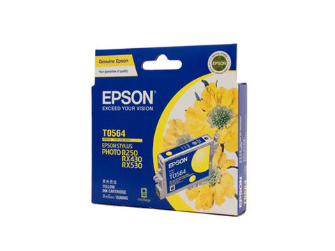 Epson T0564  Genuine Yellow Ink Cartridge - 290 pages
