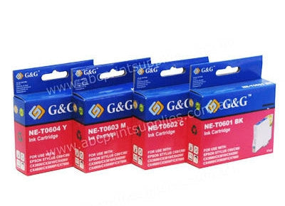 Epson T0601, T0602, T0603 & T0604 compatible printer cartridges