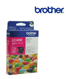 Brother LC40M Genuine Magenta Ink Cartridge