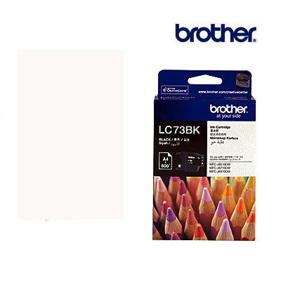 Brother LC73BK  Genuine Black Ink Cartridge