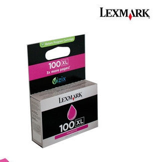 Lexmark 14N1070AAN (#100) Genuine High Yield Magenta Ink Cartridge