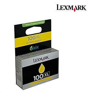 Lexmark 14N1071AAN (No 100) Genuine High Yield  Yellow Ink Cartridge