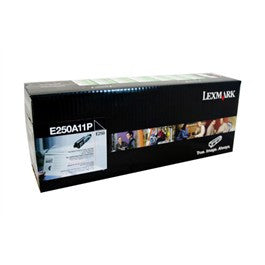 Lexmark E250A11P Genuine Black Laser Toner Cartridge