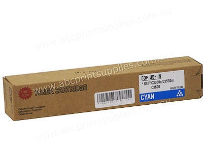 Oki 43459355   Cyan Laser Compatible Cartridge