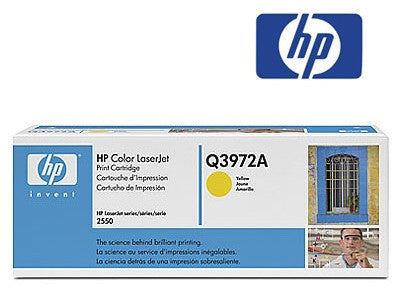 HP Q3972A Genuine Yellow  Toner Cartridge