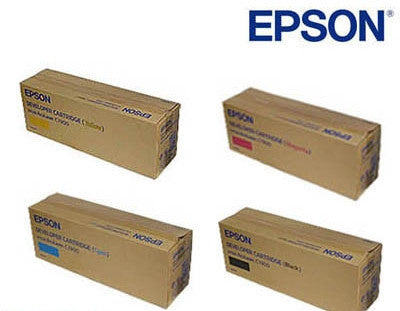 Epson C13S050097, C13S050098, C13S05099, C13S050100  genuine printer cartridges