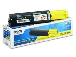 Epson S050187 (C13S050187) Genuine High Yield Yellow Toner Cartridge