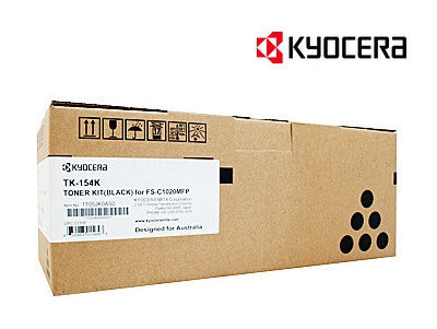 Kyocera TK-154K Genuine Black Laser Cartridge