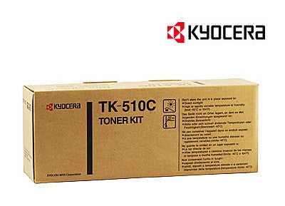 Kyocera TK-510C Genuine Cyan Laser Cartridge
