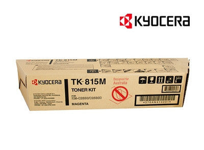 Kyocera TK-815M Genuine Magenta Toner Cartridge