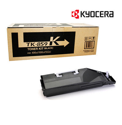 Kyocera TK-859K Genuine Black Toner Cartridge