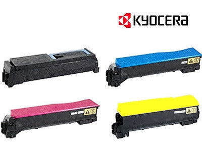 Kyocera TK-884 Genuine B,C,M,Y Bundle Toner Cartridges