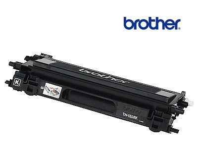 Brother TN-155BK genuine black laser cartridge - 5,000 page yield