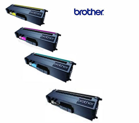 Brother TN-341 BCMY BUNDLE Genuine Black  Laser Cartridges