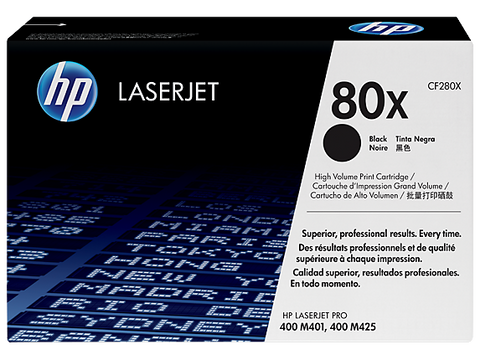 HP CF280X (HP 80X) Genuine H/Y LaserJet Cartridge