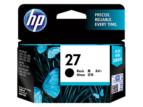 HP C8727AA (HI27) Genuine Black Ink Cartridge - 220 pages