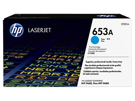 HP CF321A(HT653C)  Cyan Toner Cartridge - 16,500 pages