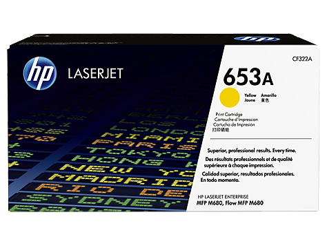 HP CF322A(HT653Y)  Yellow Toner Cartridge - 16,500 pages