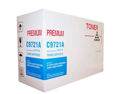 HP C9721A Cyan Toner Cartridge Remanufactured