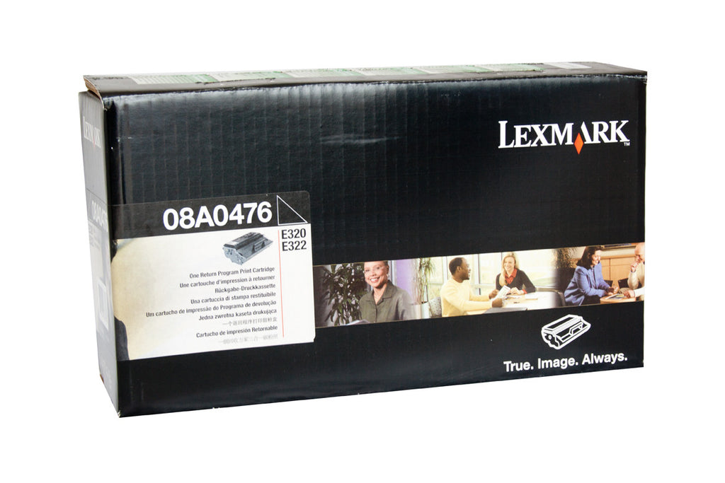 Lexmark 08A0476 Genuine Black Laser Toner Cartridge