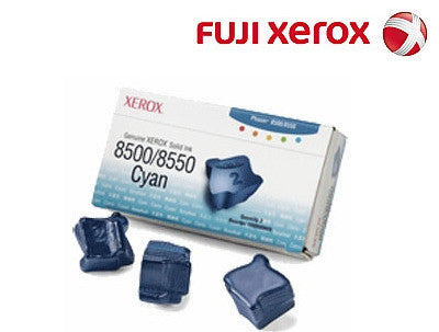 Xerox 108R00898 Genuine 3 Pack Cyan Ink Sticks