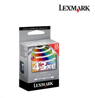Lexmark 18Y0143AAN (No43XL) Genuine High Yield Colour  Ink Cartridge