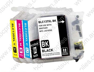 Brother LC133 BCMY (4) Bundle of inkjet cartridges compatible