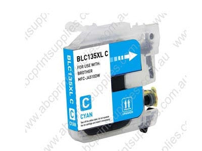 Brother LC133C cyan inkjet cartridge compatible