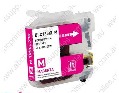 Brother LC133M magenta inkjet cartridge  compatible
