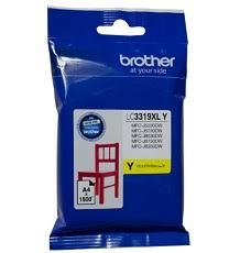 Brother LC-3319XLY Genuine Yellow High Yield Ink Cartridge