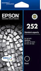 Epson WF-3640 Black (C13T252192) Genuine Ink Cartridge
